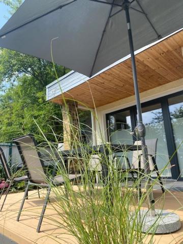 Ostseebungalow Haninghuus Diedrichshagen  Kültér fotó
